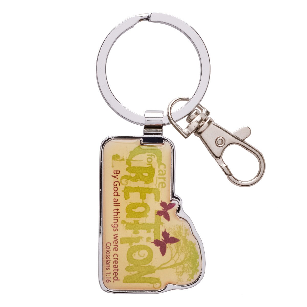 Epoxy Keyring Care for Creation Col 116