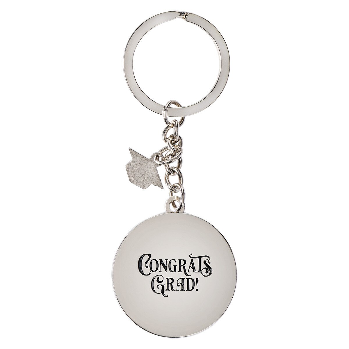 Grow in Grace Metal Key Ring with Link Chain