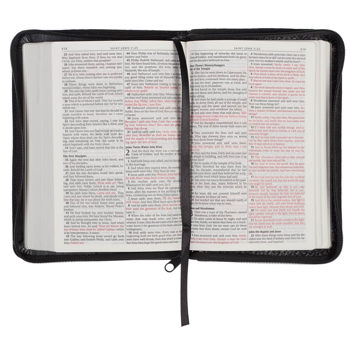 Holman KJV Bible: King James Version, Black Leathertouch - Foto 13