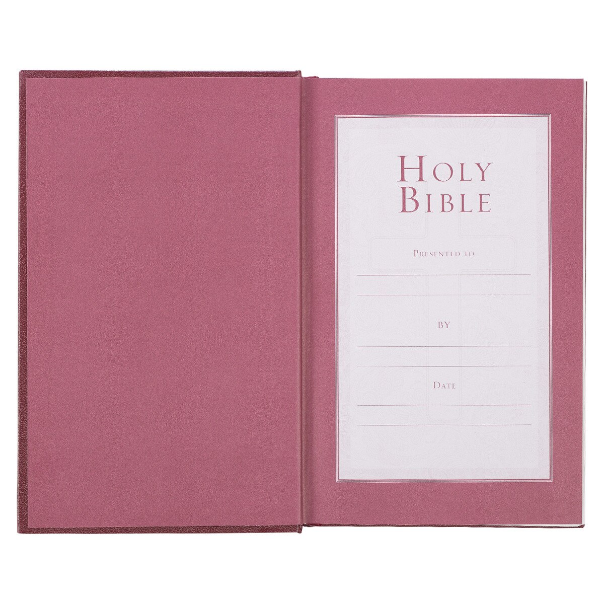 Burgundy Hardcover King James Version Pew Bible
