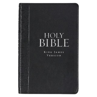 KJV Bible Deluxe Gift Faux Leather, Black