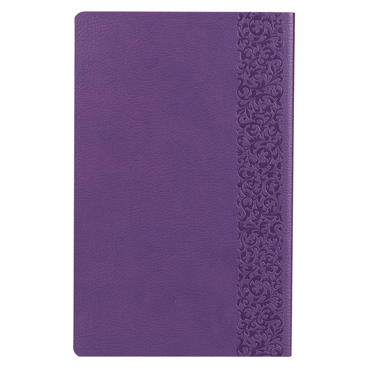Purple Faux Leather King James Version Gift and Award Bible