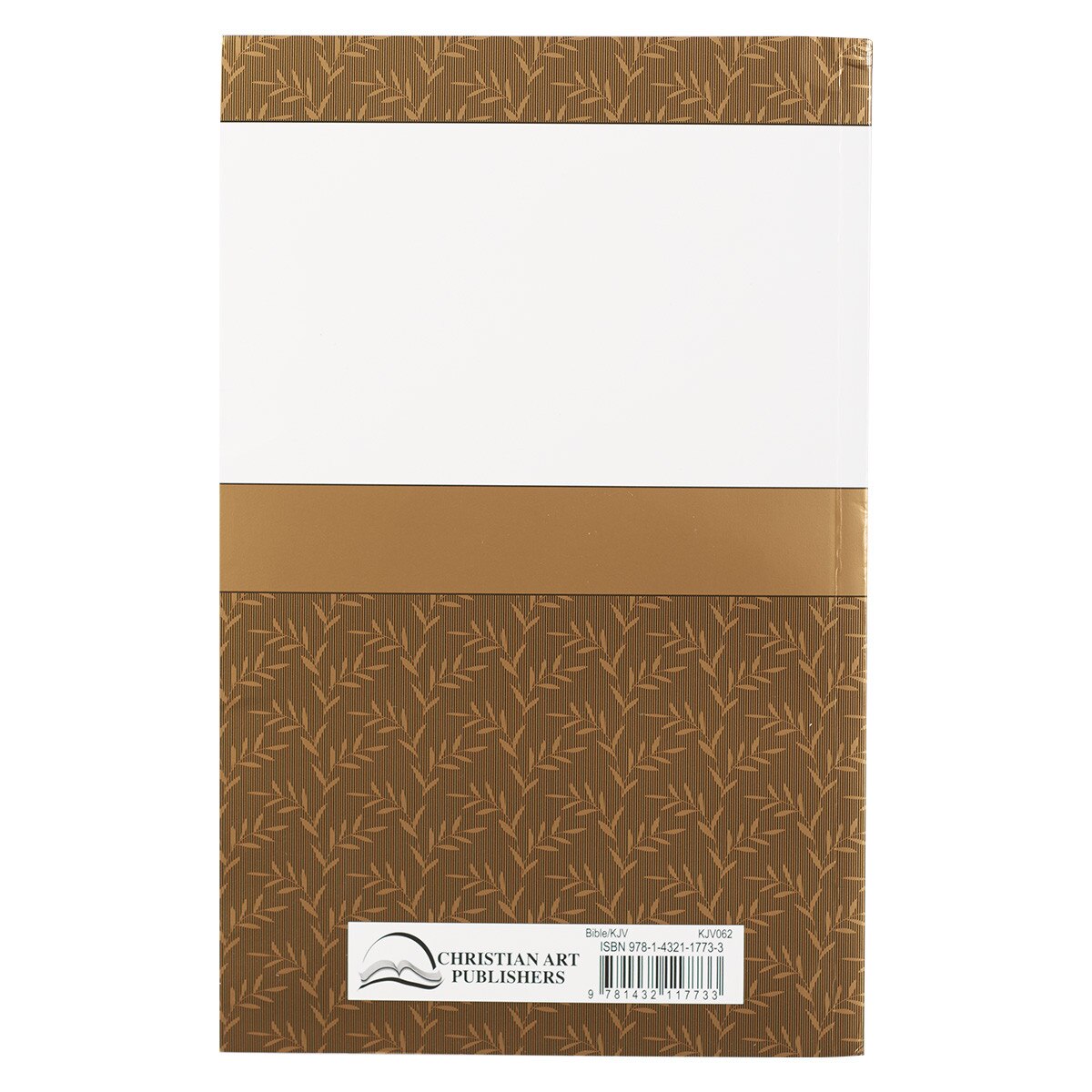 Gold Olive Branch Softcover King James Version Outreach Bible