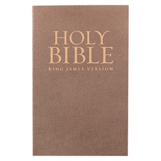 Antique Gold Softcover Gift and Award King James Version Bible