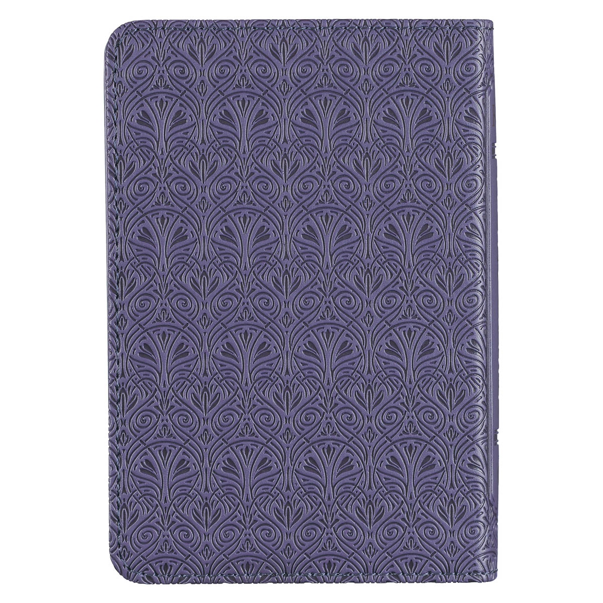 Purple Faux Leather King James Version Mini Pocket Bible