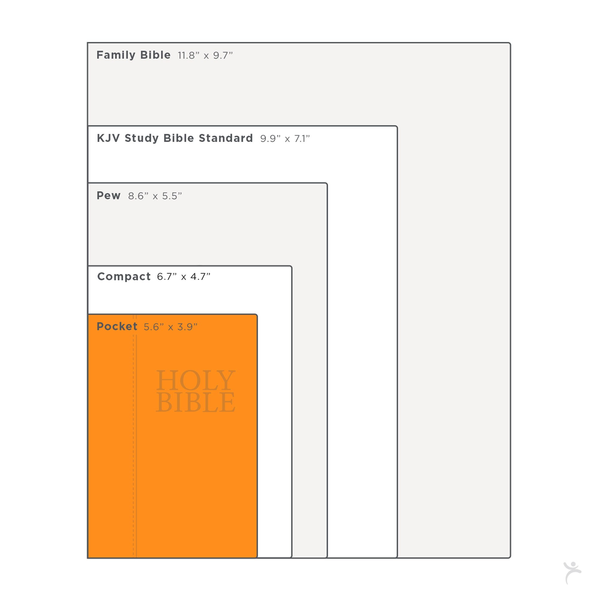 Pink and Saddle Tan Faux Leather Mini Pocket King James Version