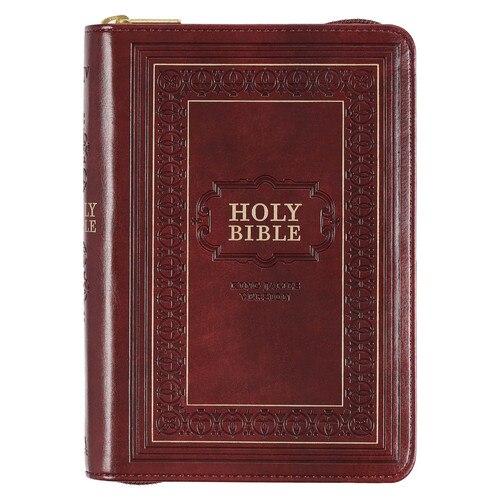 NEG Large-Print French Bible--hardcover, burgundy: 9782722202627 