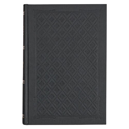 Black Hardcover Large Print King James Version Study Bible