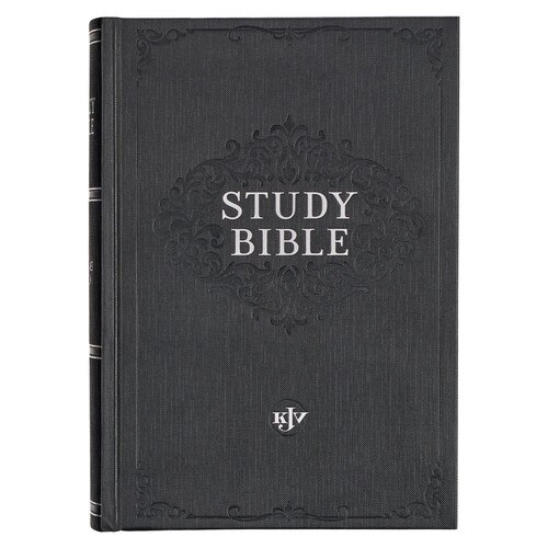 Black Hardcover King James Version Study Bible