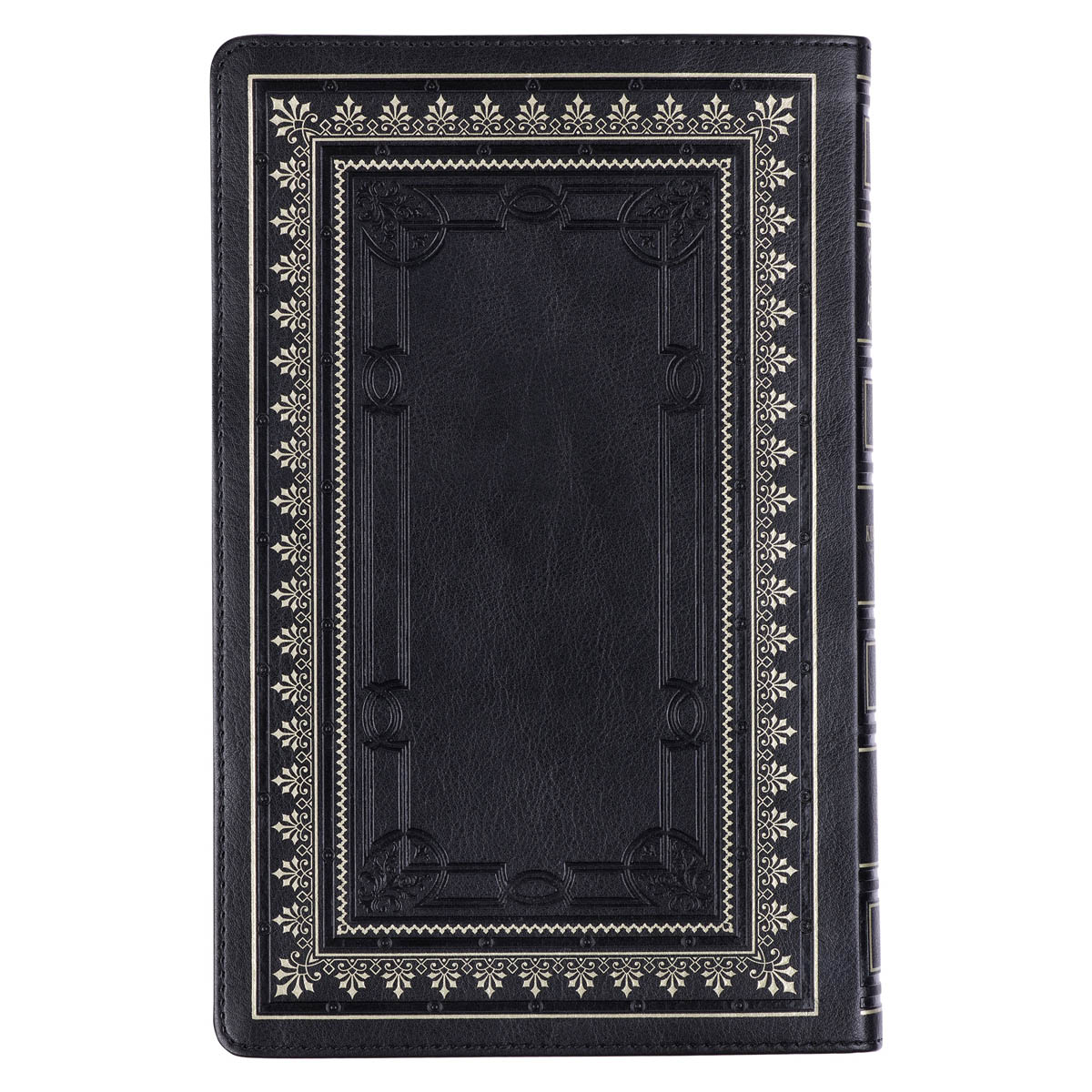 Black Framed Faux Leather King James Version Deluxe Gift Bible