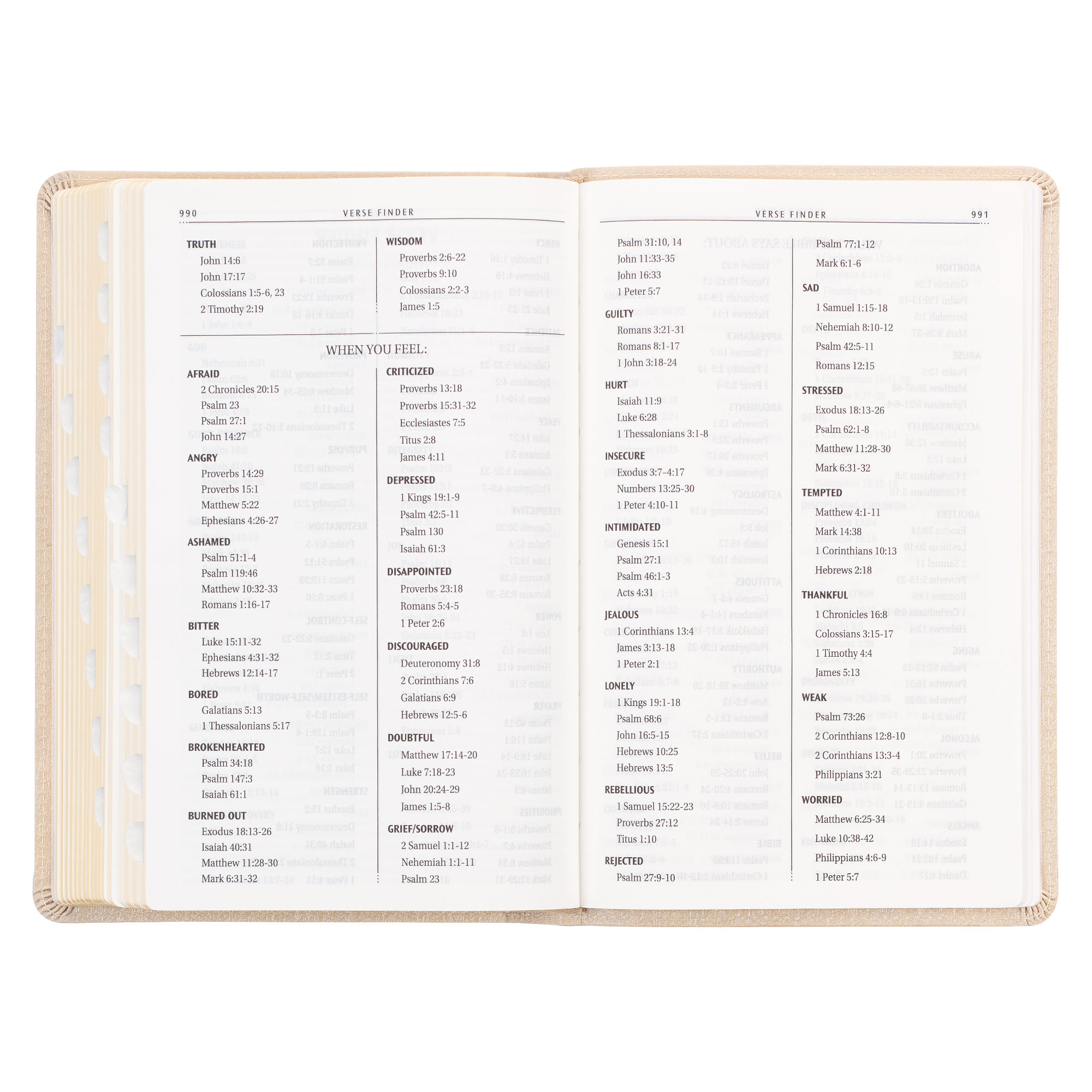 TESTAMENT　国内盤８枚セット Pearlized Ivory Faux Leather King James Version Deluxe Gift Bible