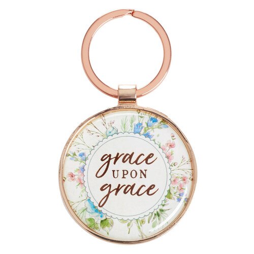 Grace Upon Grace Key Ring in Gift Tin – John 1:16
