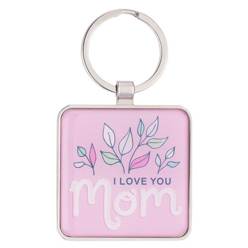 Ultra Light Reversible Inspirational Keychain by Pink Box to Son from Mom and Dad