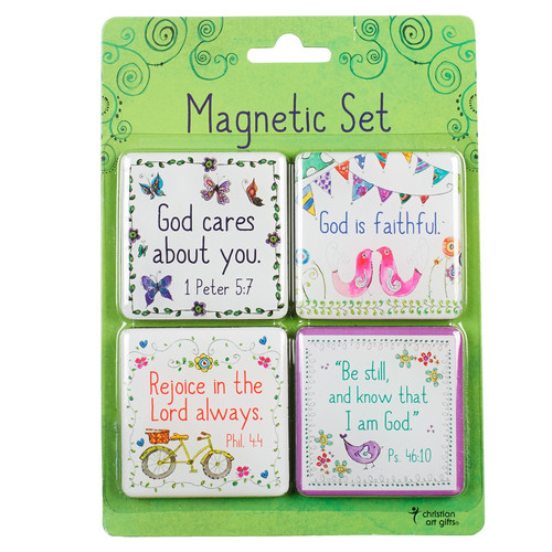 Everyday Blessings Magnet Set - 1 Peter 5:7