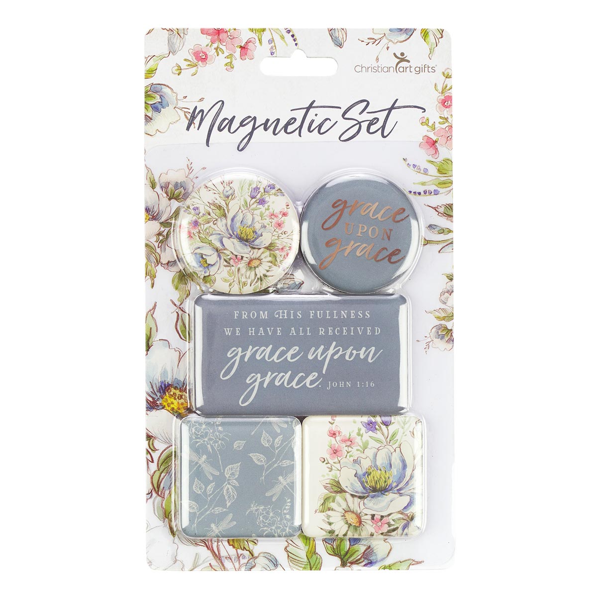 Set Di 5 Magneti Decorativi "I Know The Plans" - Jeremiah 29:11 - Regalo Di Incoraggiamento
