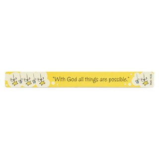 All Things are Possible Yellow Magnetic Strip - Matthew 19:26