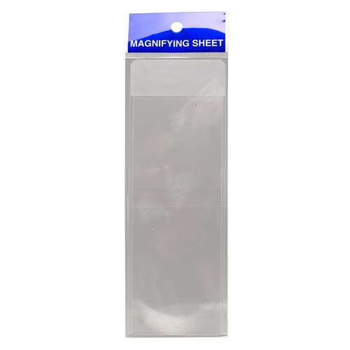 Pocket Bookmark Magnifying Sheet