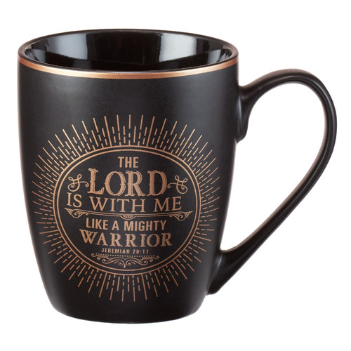 The Lord Is With Me Coffee Mug - Jeremiah 20:11
