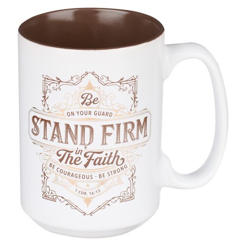 Bible Verse Ceramic Coffee Mug –