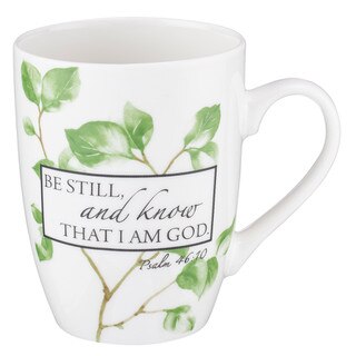 Mug White Branch Be Still & Know Ps. 46:10