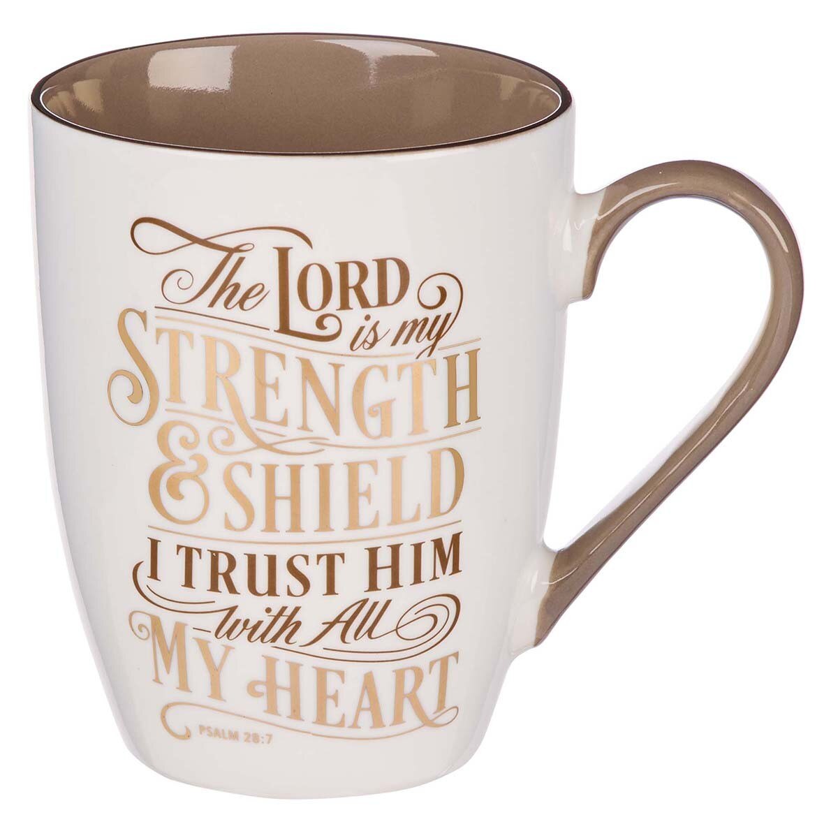 Christian Art Gifts Coffee Mug: Blessed Man - Jeremiah 17:7