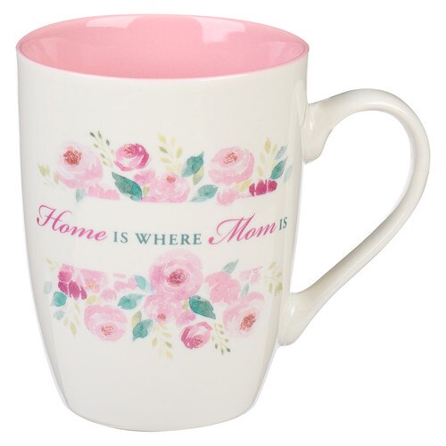 Best Mom Ever Pink Marbled Ceramic Coffee Mug