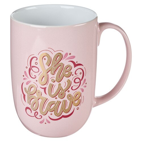 Best Mom Ever White and Pink Ceramic Coffee Mug - Numbers 6:24