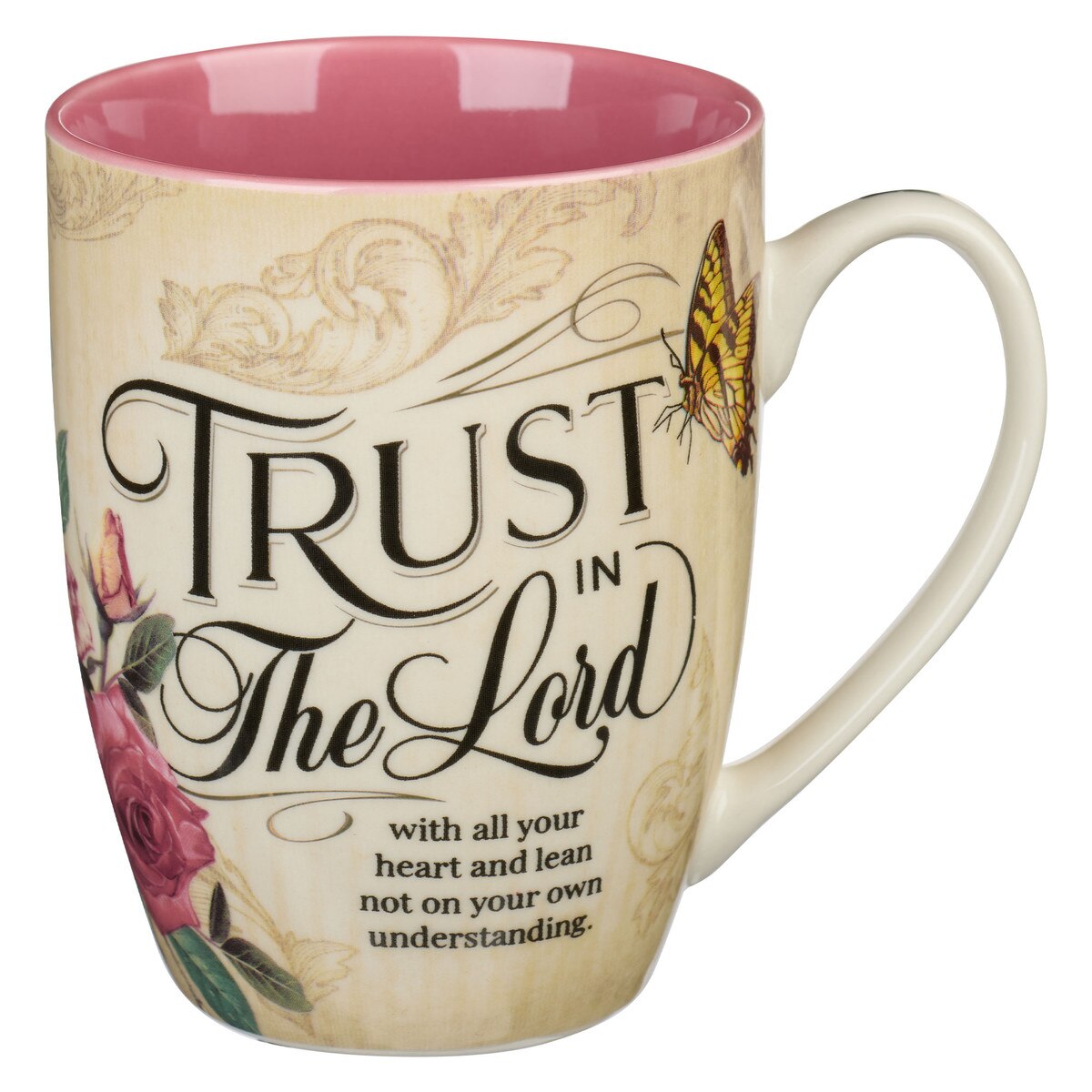 Christian Art Gifts Large Ceramic Bible Verse Coffee & Tea Mug for