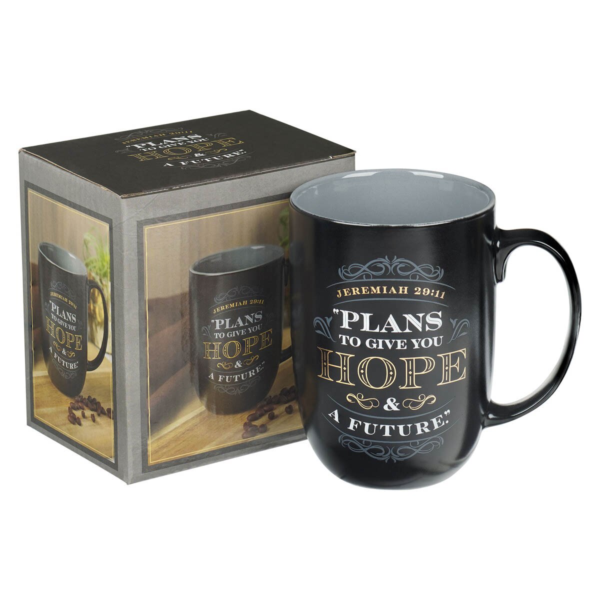 I know the Plans Stainless Steel Travel Mug With Handle - Jeremiah