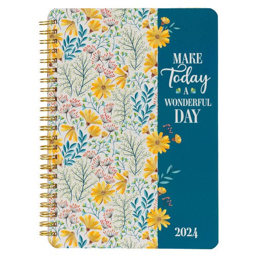 2024 Make Today a Wonderful Day Weekly Planner