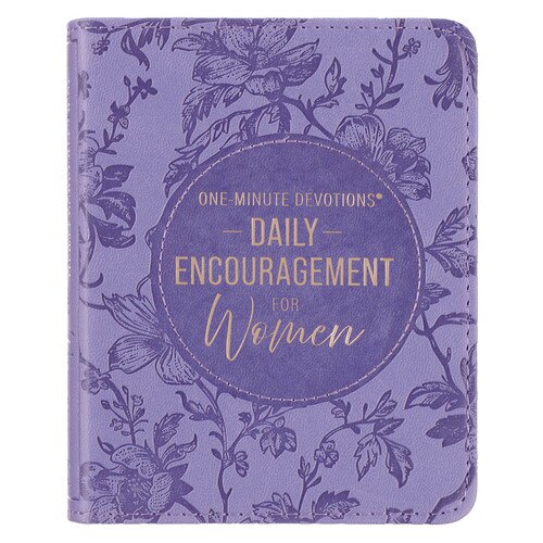 OneMinute Devotions® Daily Encouragement for Women Purple Devotional
