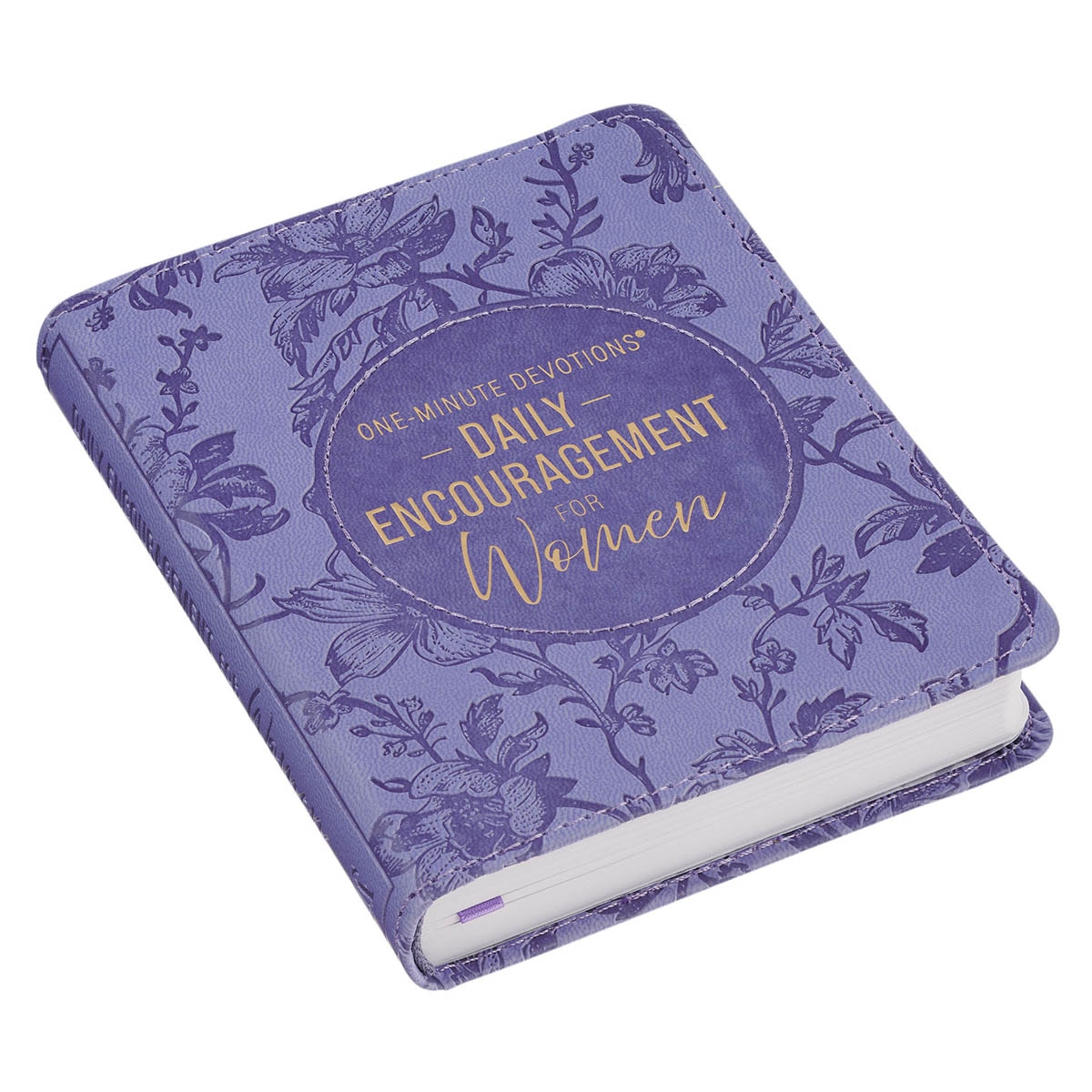 One-Minute Devotions®: Daily Encouragement for Women Purple Devotional