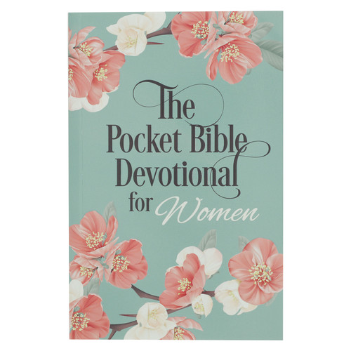 Pocket Bible Devotional for Women Green Paperback Edition