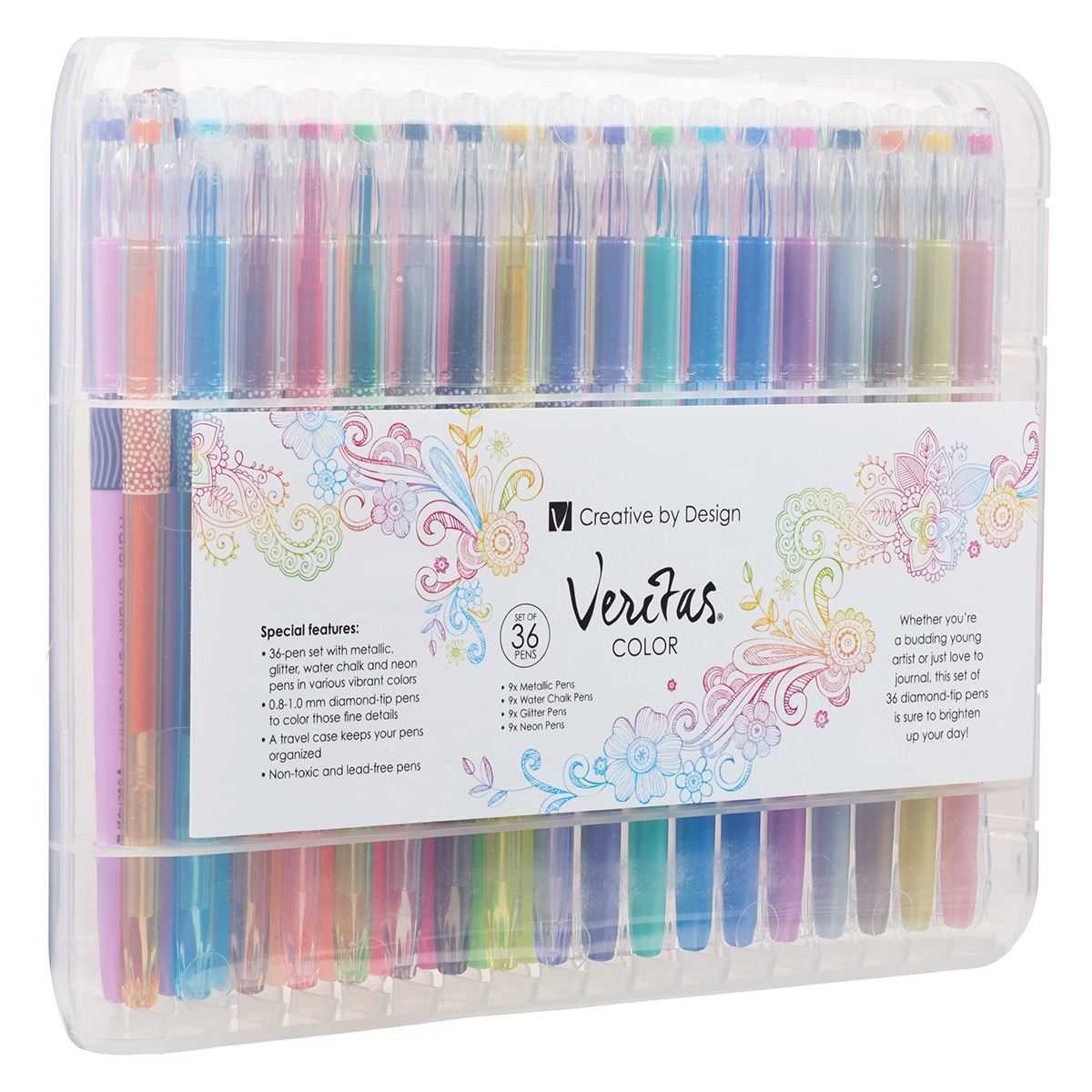 Assorted Gel Pen Set - 36 pc