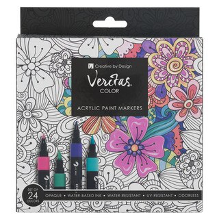 Veritas Color Acrylic Paint Marker Set