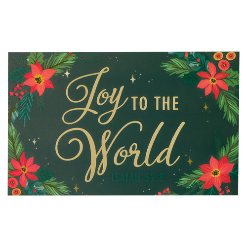 Joy to the World Christmas Pass Around Cards Set