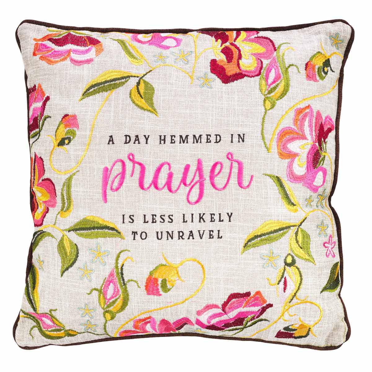 personalized prayer pillow