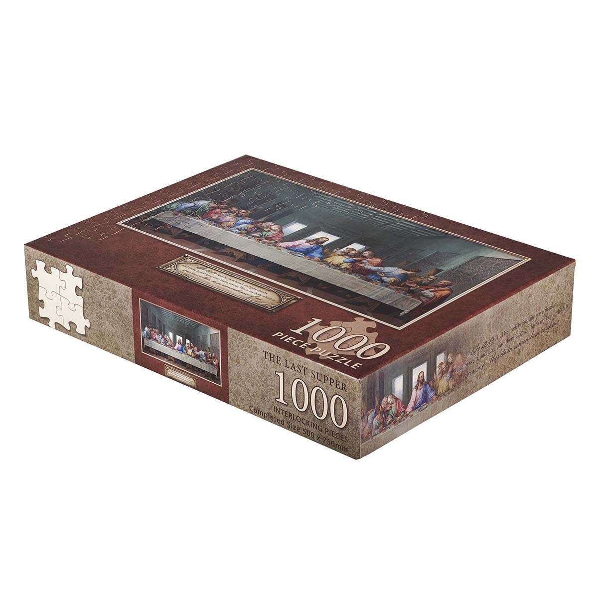 The Last Supper Panorama Puzzle: 1000 Pcs