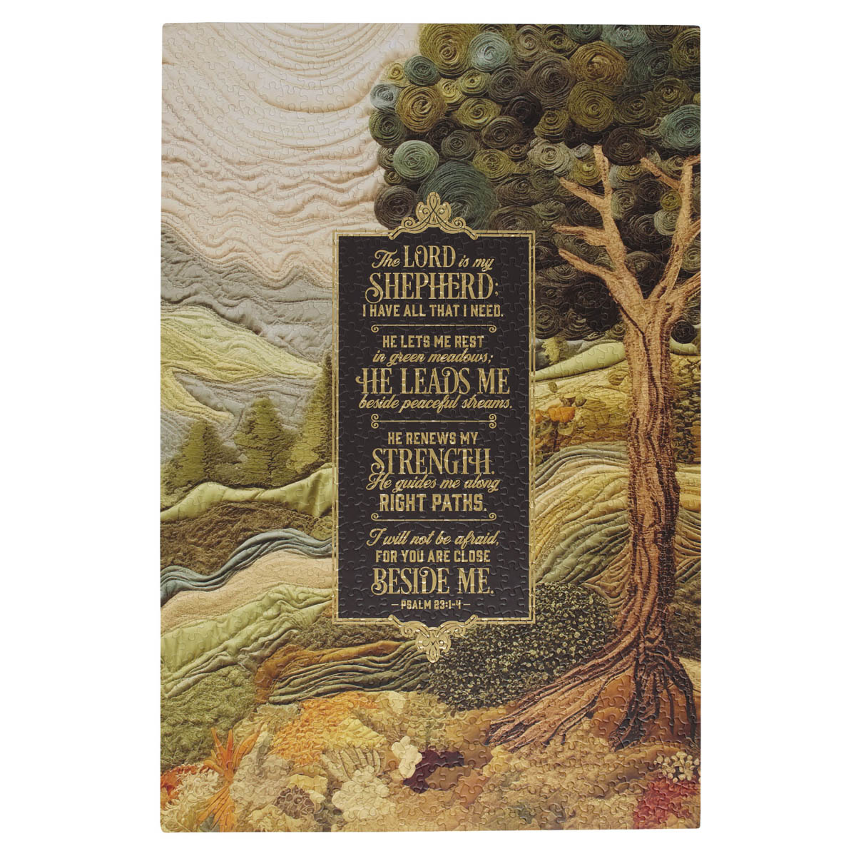 The Lord is my Shepherd Large Portrait Gift Bag Psalm 23:1-4