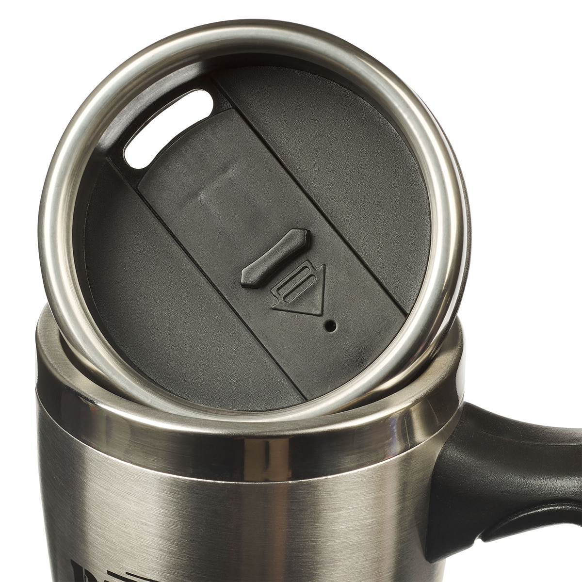 Blessed is the Man Stainless Steel Travel Mug with Handle - Psalm 84:5