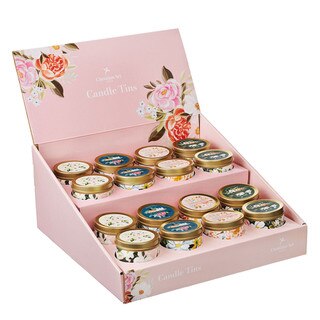 Pre-packed Candle Tins Merchandiser 