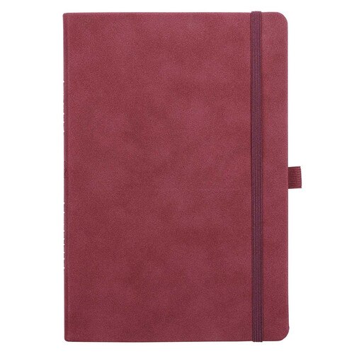 Merlot Faux Leather Baxter Undated Planner