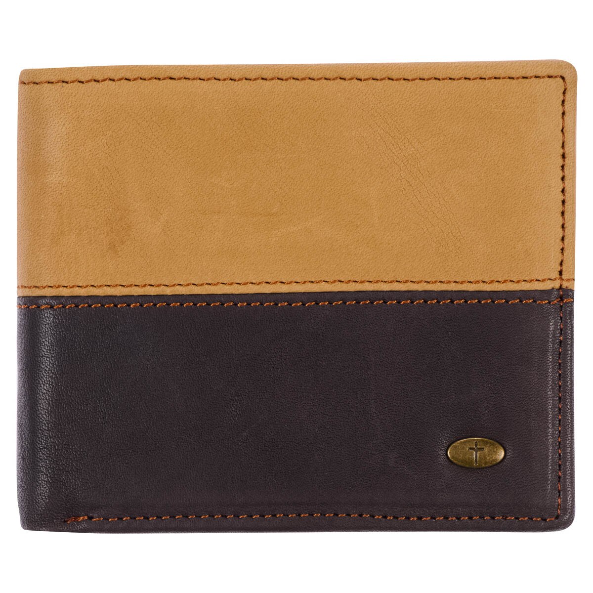 Classic Bifold Wallet for Men Bicolor Designer Wallet Mens 