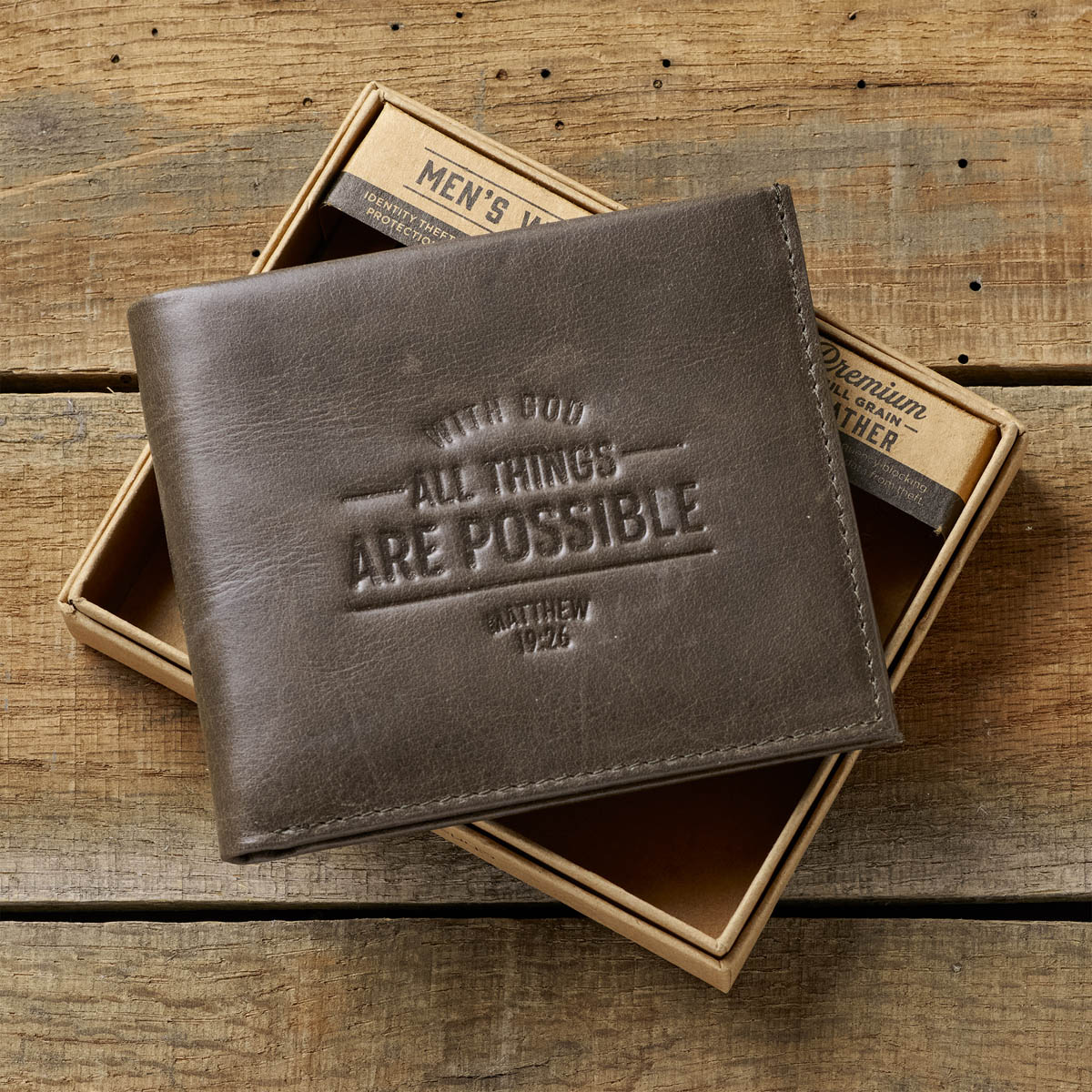 All leather wallet discount