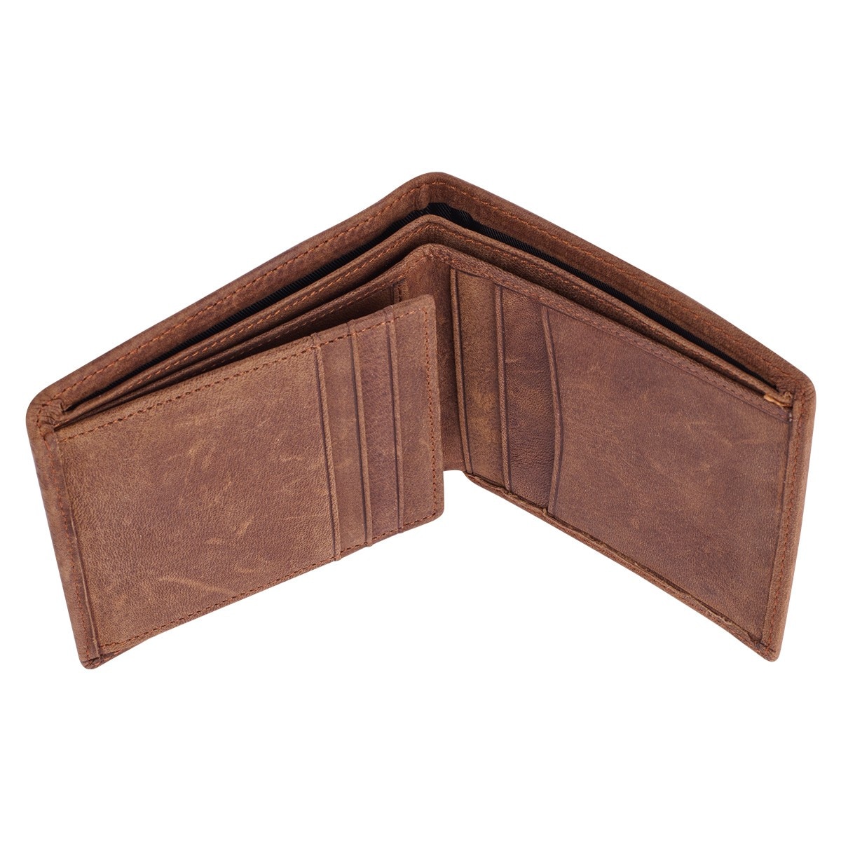 ★Fennec★ RIVET WALLET BROWN LINE FRIENDS X FENNEC Edition Brown Soft Genuine Leather