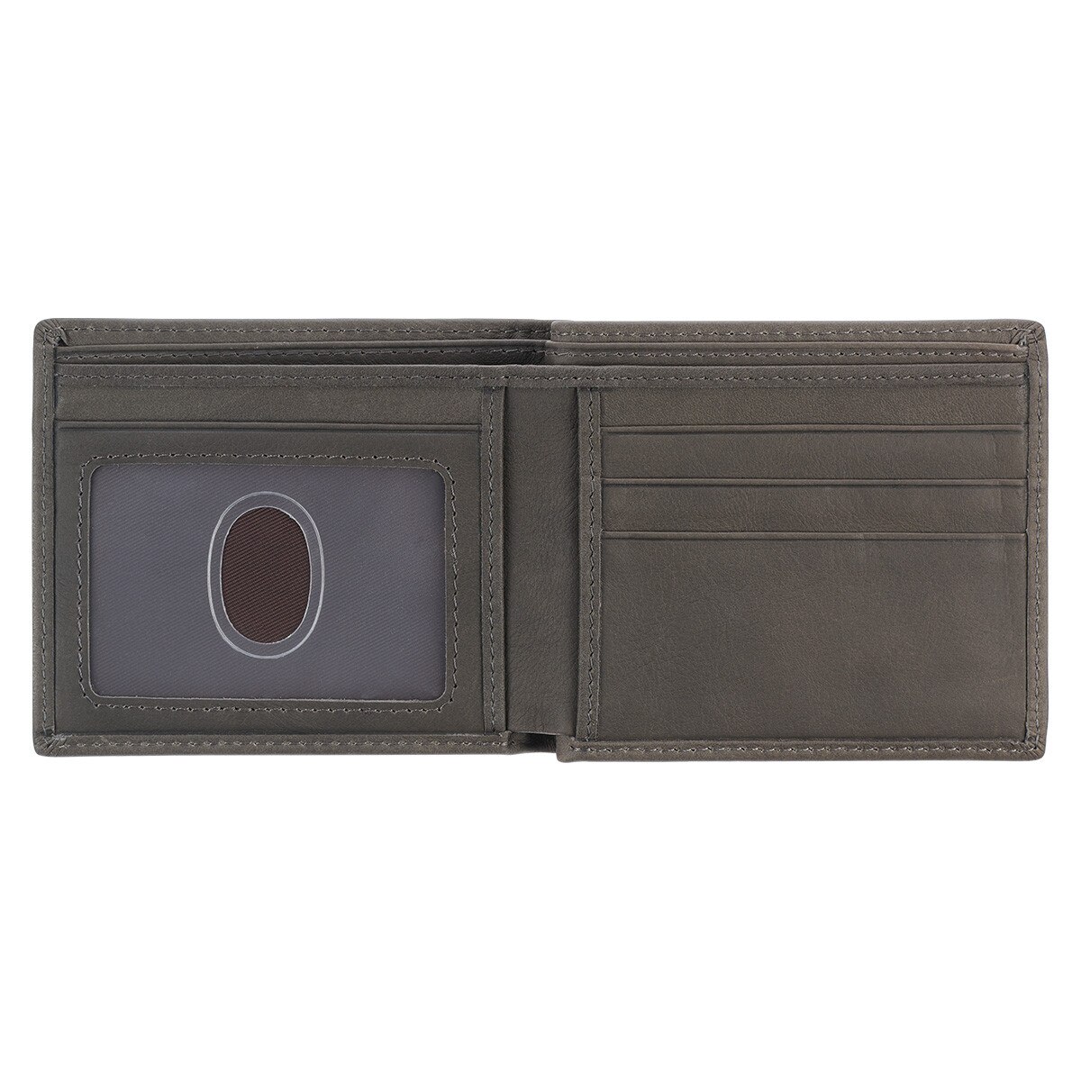 Salt Of The Earth Gray Genuine Leather Wallet