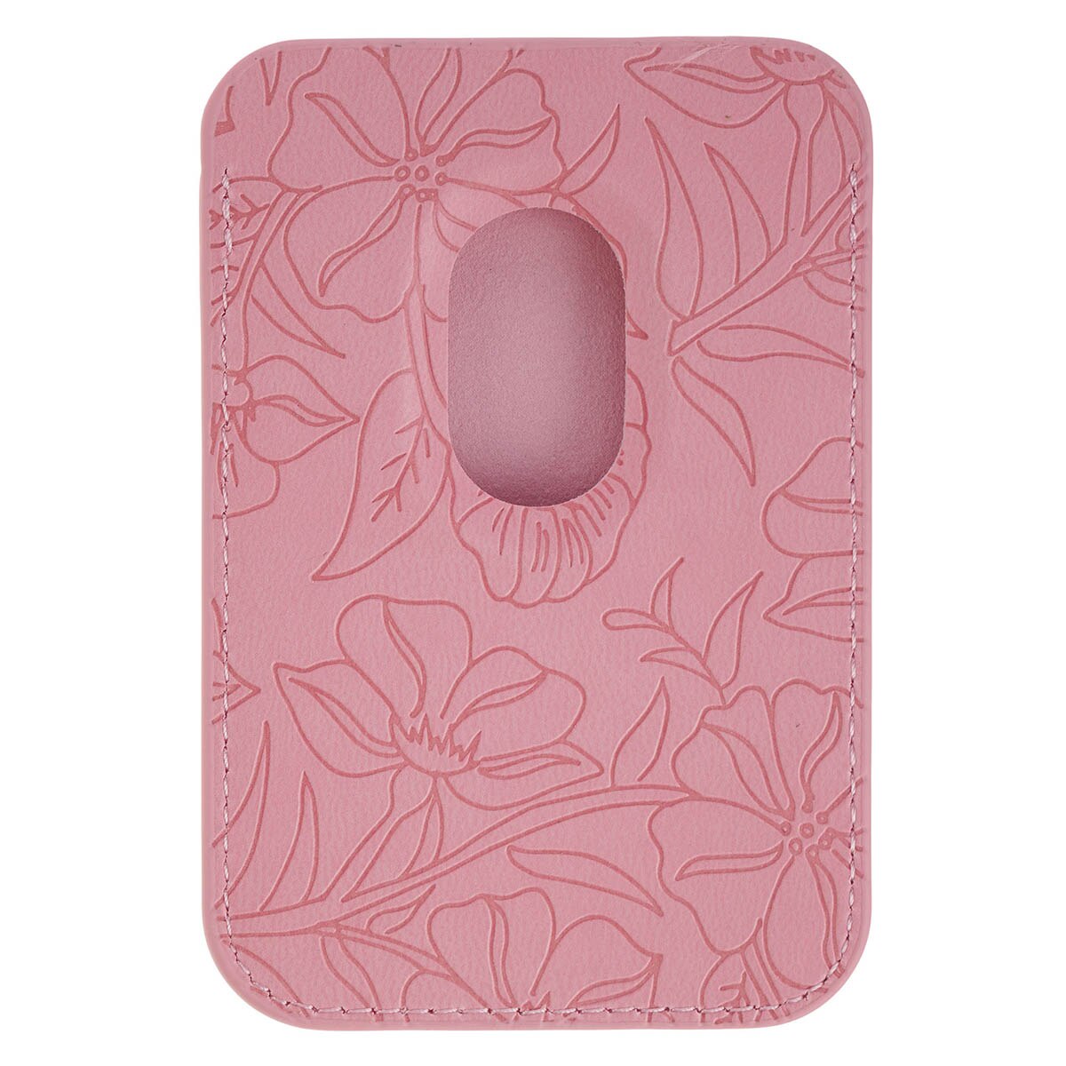Things Are Possible Pink Faux Leather Phone Wallet Matt 16:26